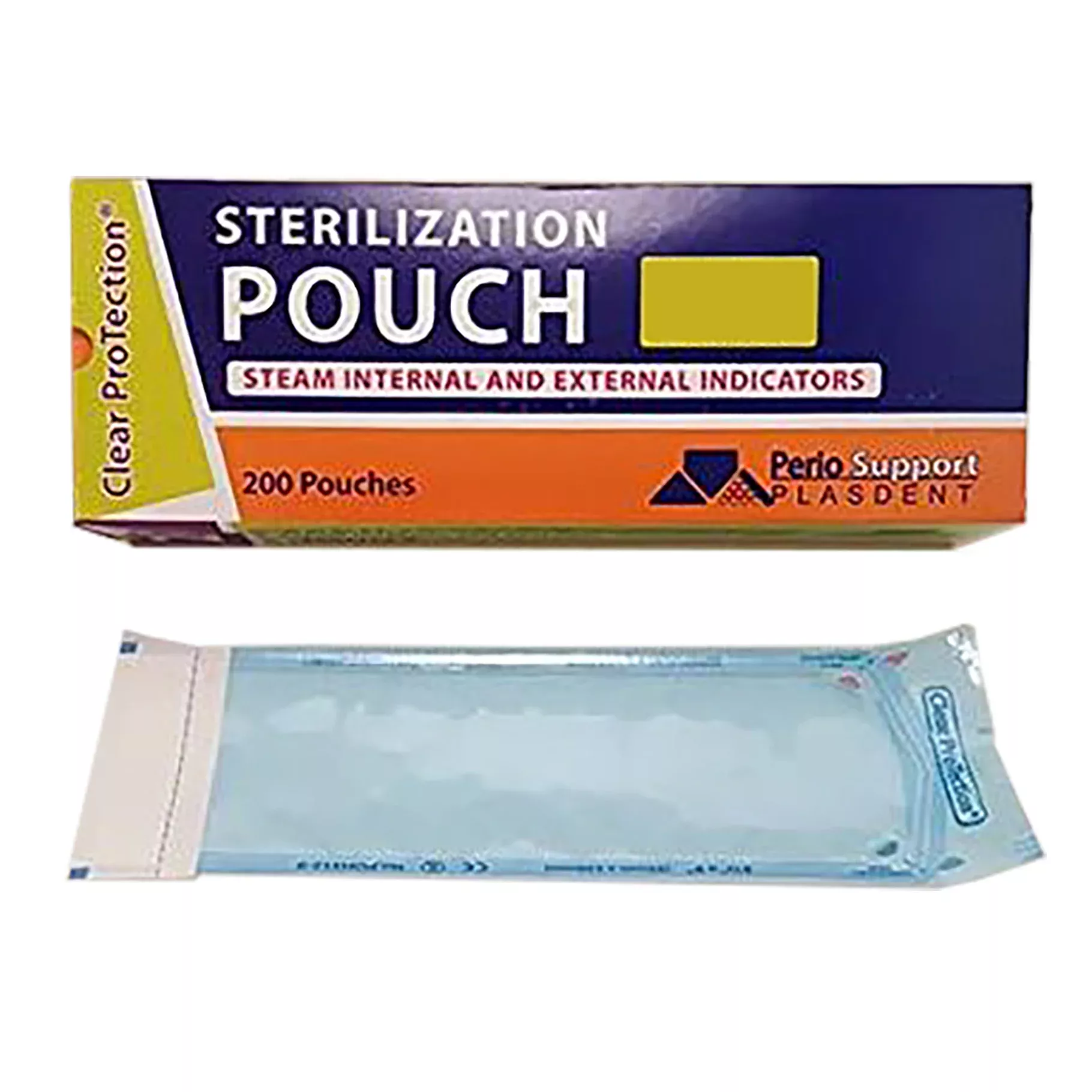 Plasdent Sterilization Pouches Dual Indicator 2-3/4" x 9" (200)