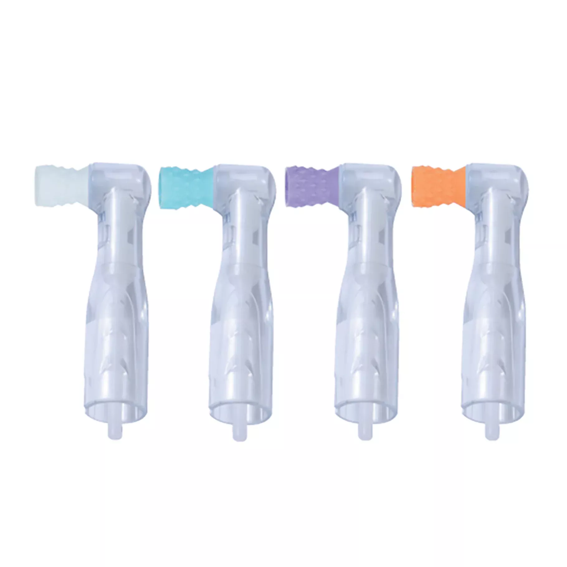 PP Clear Reciprocating Prophy Angles Regular Assorted (100)