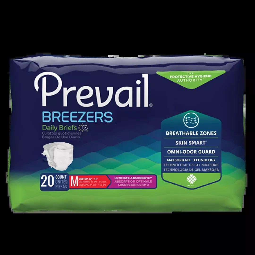 Prevail Breezers Absorbency Briefs