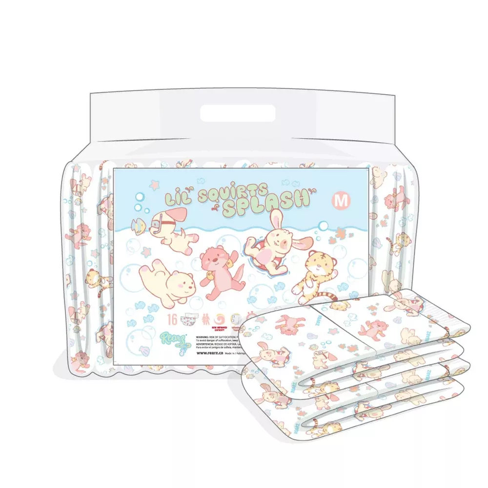Rearz Lil' Squirts Splash Adult Diapers