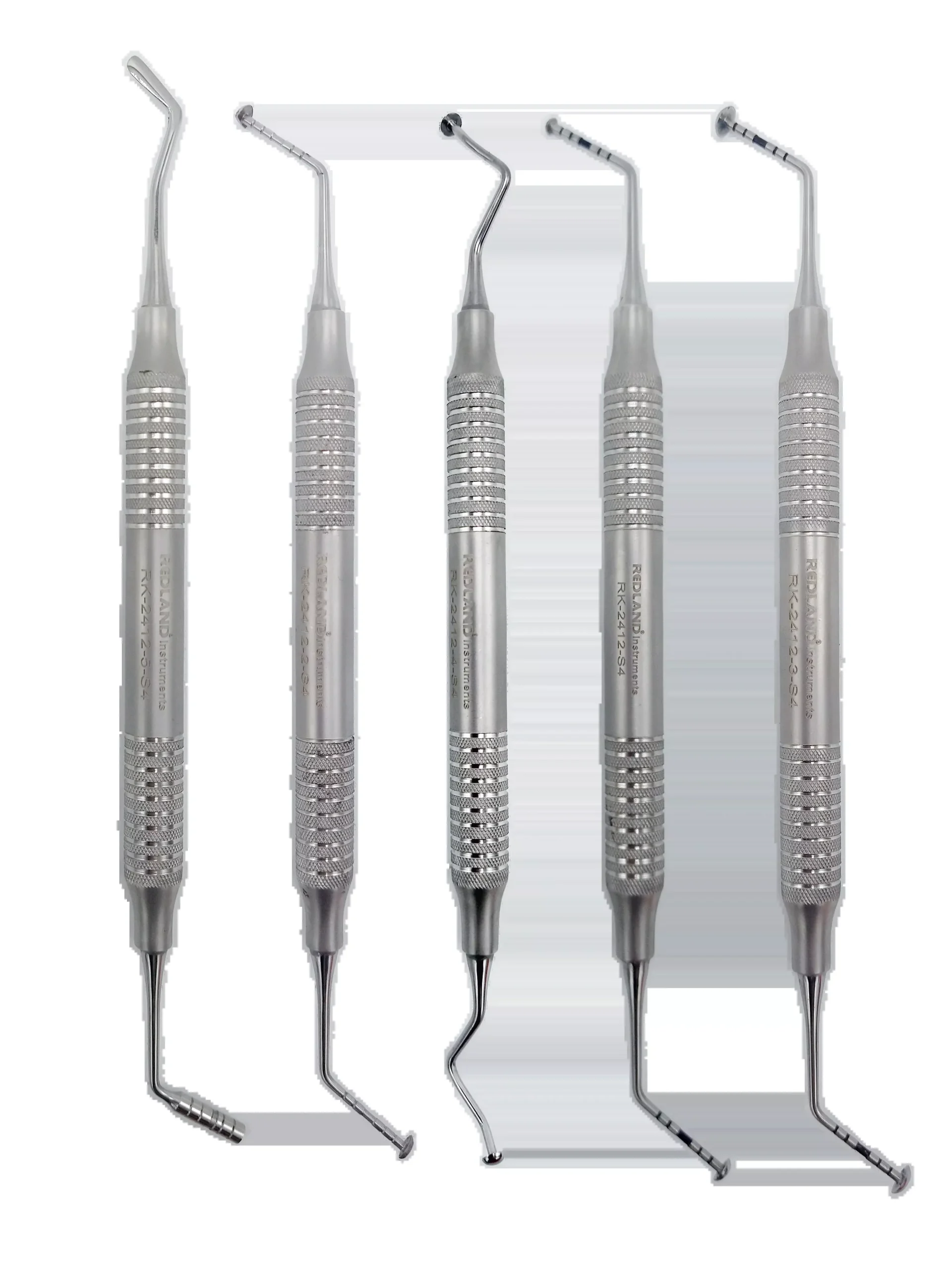 REDLAND 5 Pc Mushroom Sinus Lifting Elevators Kit (Silverline)