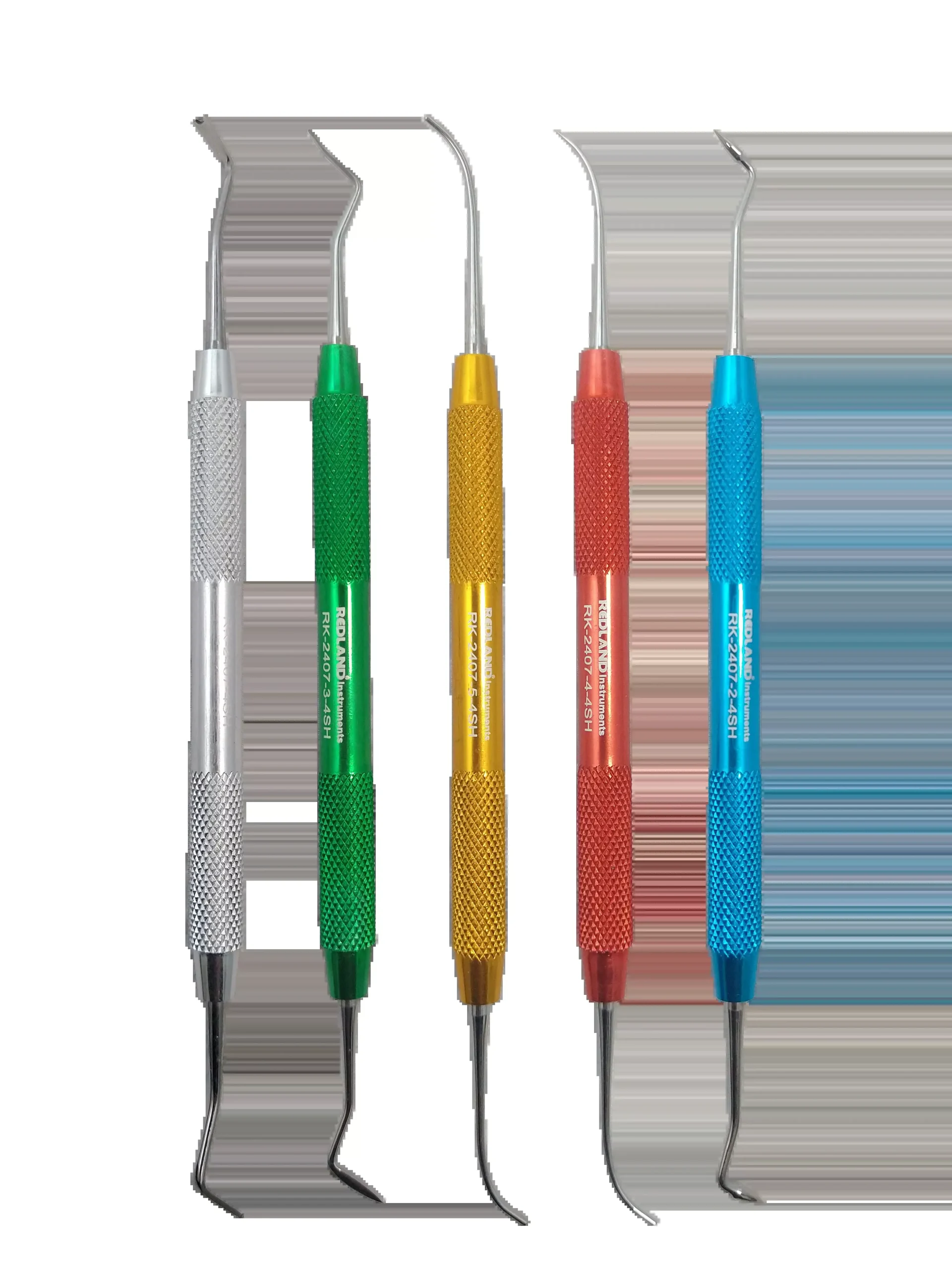 REDLAND 5 Pc Pk Thomas Waxing Kit (Silver Handle-Multicolors)