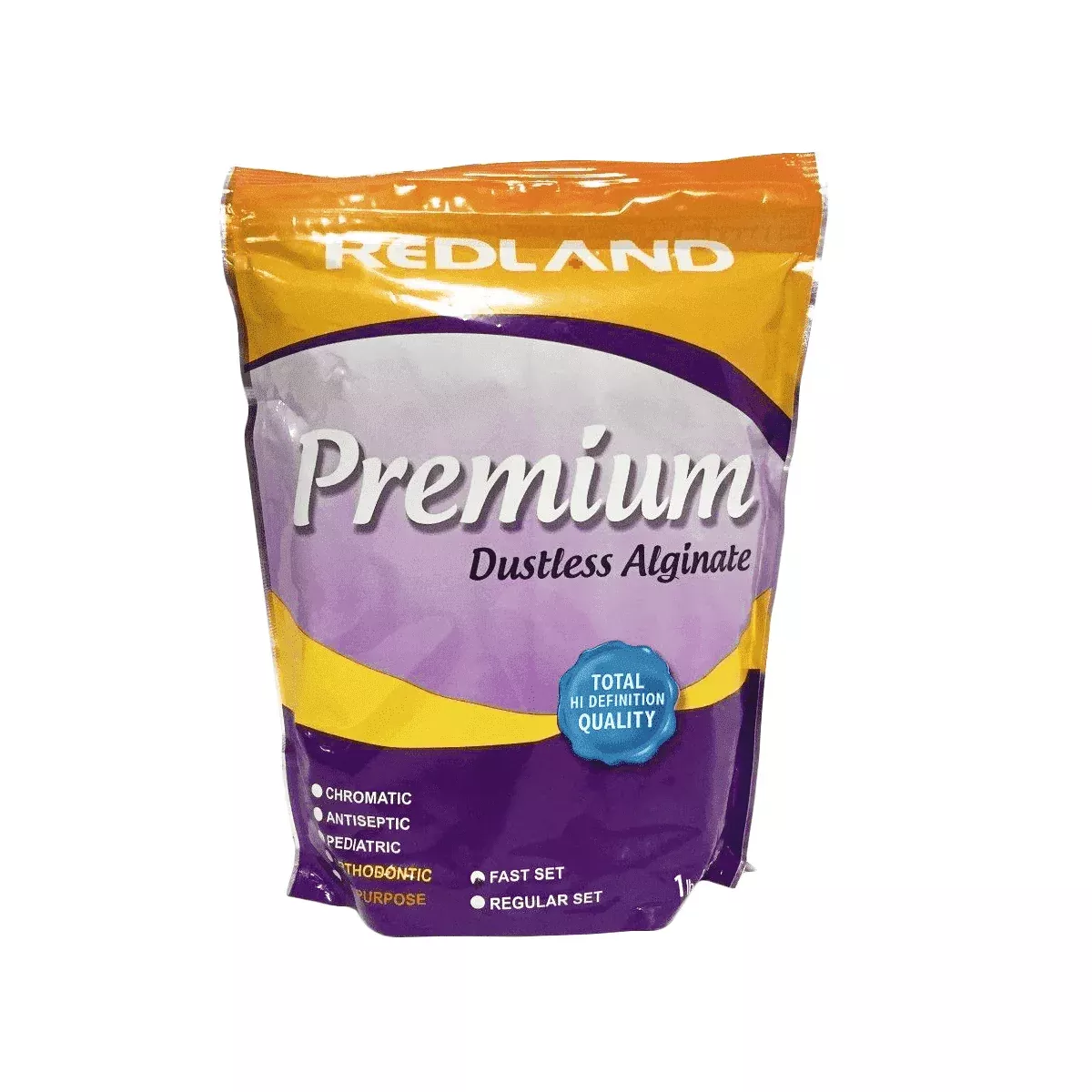 Redland Dental Fast Set / Regular Set Premium Dustless Alginate 1 LB 10/Pack