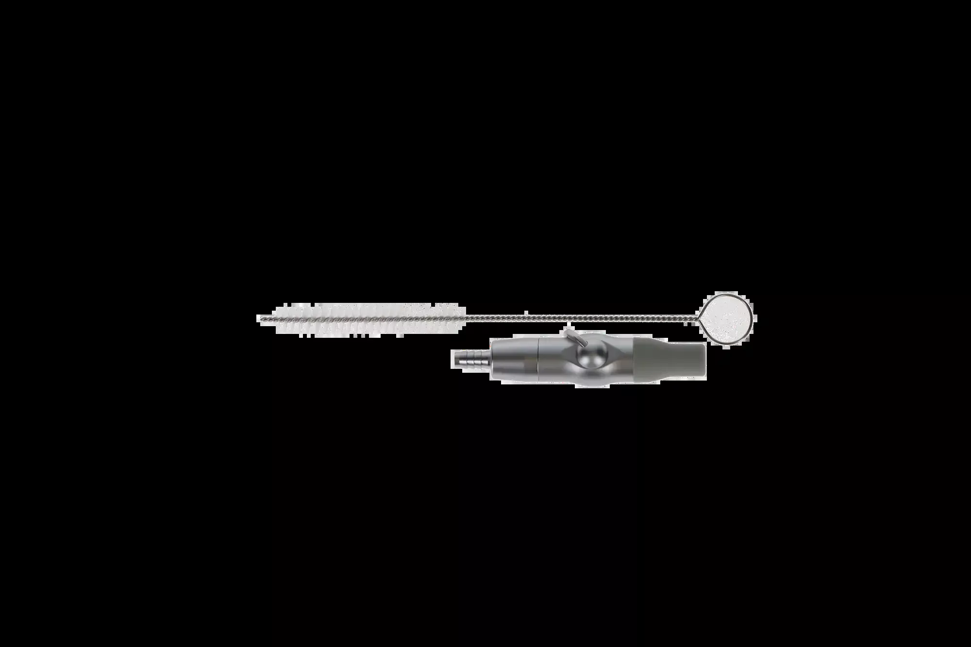Saliva Ejector w/ QD-Push on tip Metal Lever
