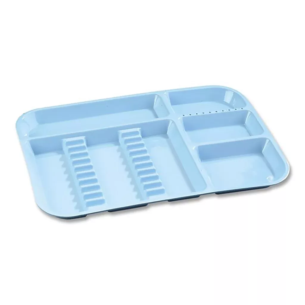 Set-up Tray Divided Size B Green