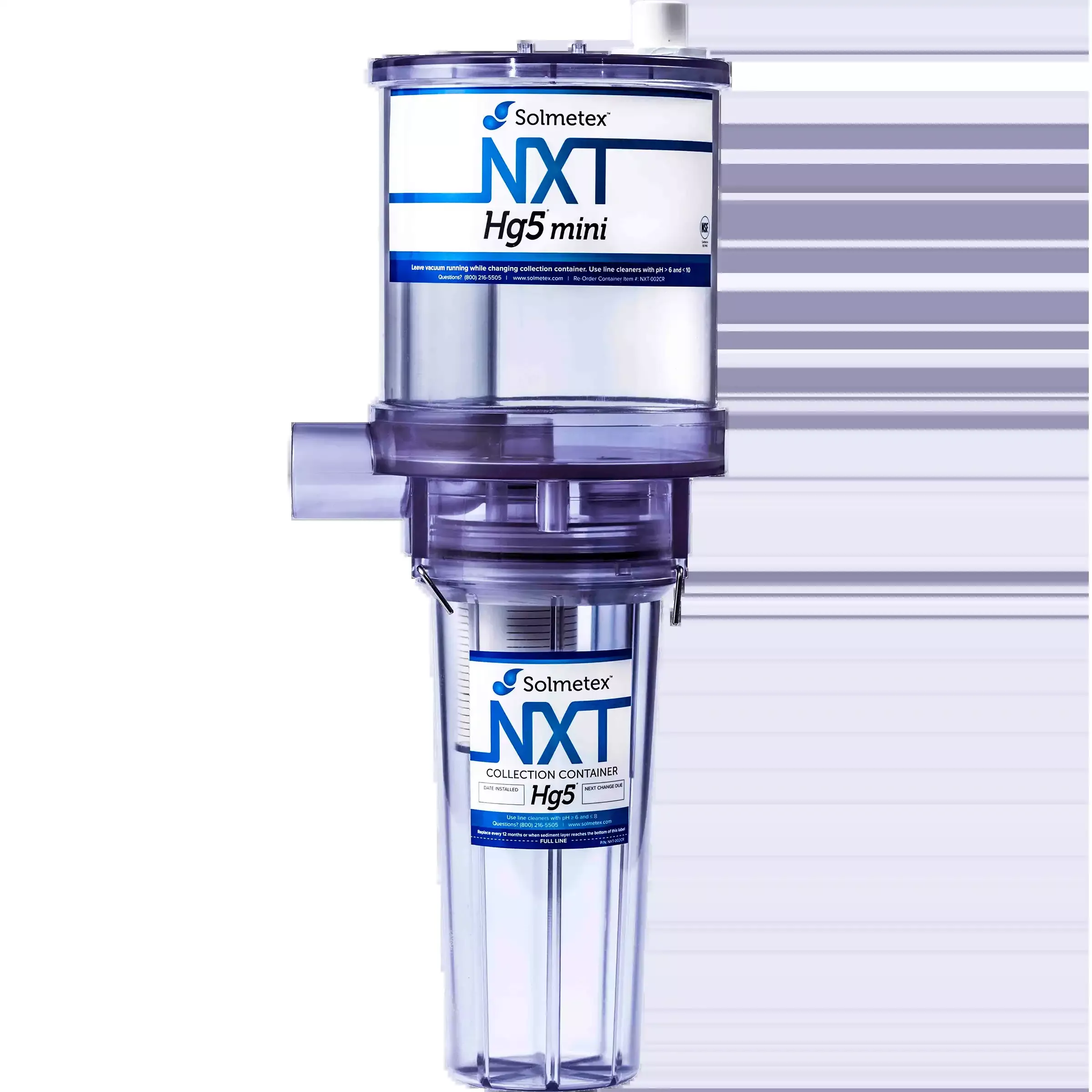 Solmetex - NXT Hg5 mini Amalgam Separator (1-4 chairs)