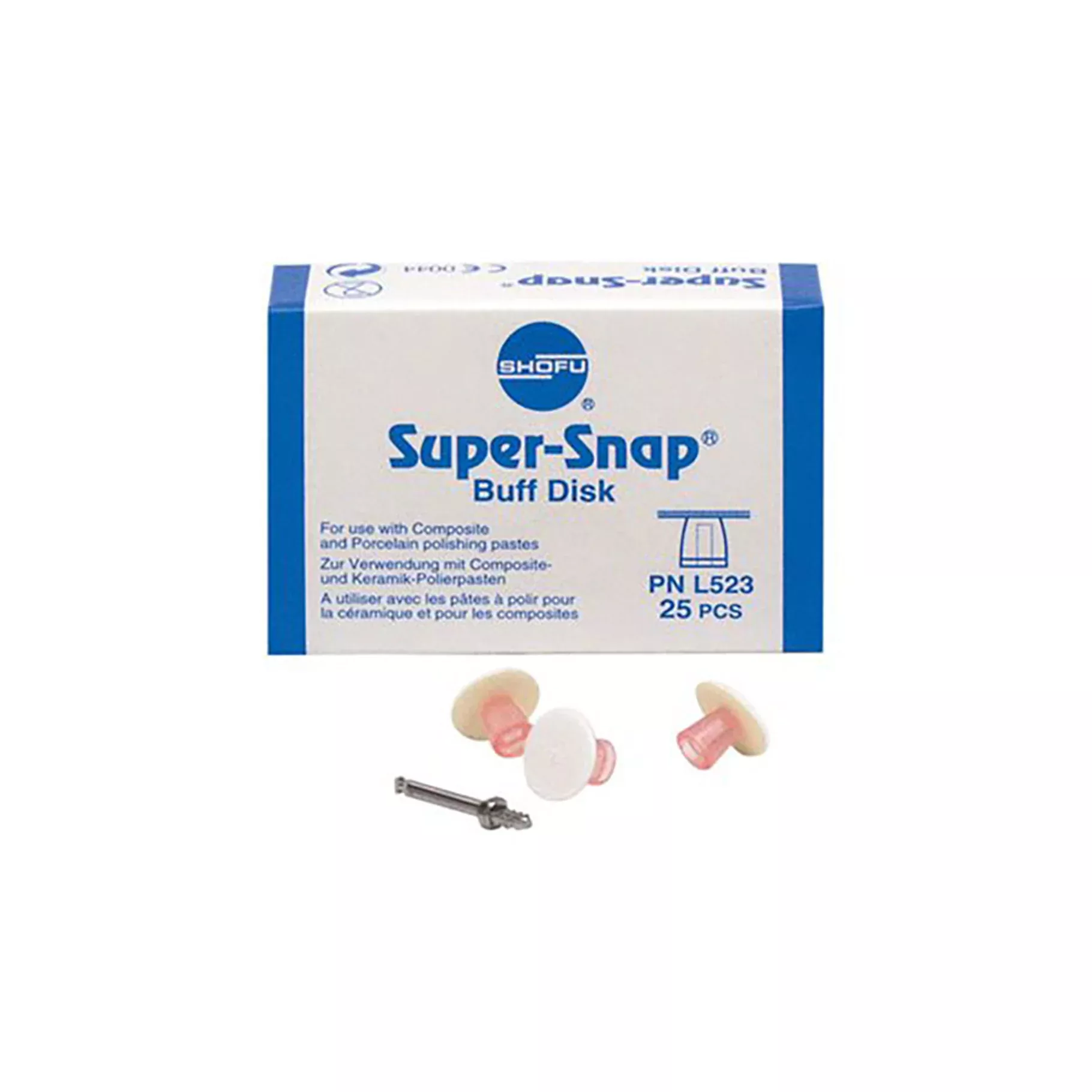 Super-Snap Buff Disk Standard L523