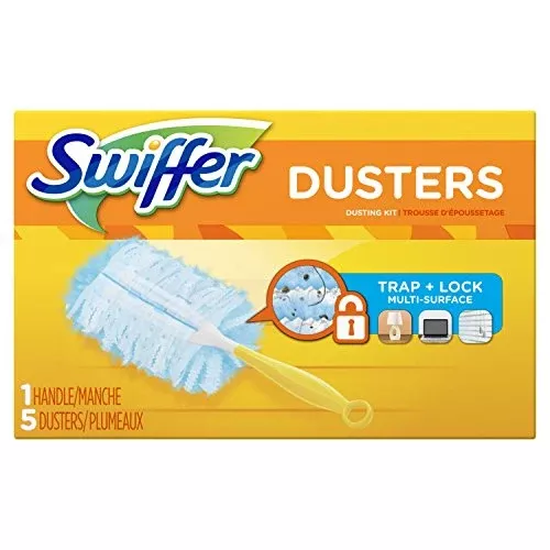 Swiffer Dusters with Extendable Handle, 5 ea
