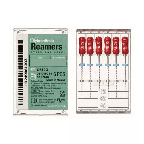 SybronEndo - Reamers 25mm #30 6/Bx
