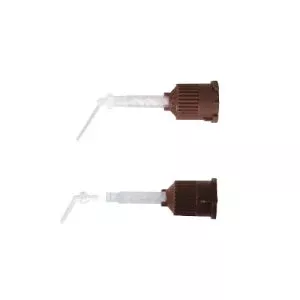(T) MIXING TIP CORE MATERIAL BROWN W/STD INTRAORAL TIPS 25 OF EACH/BAG