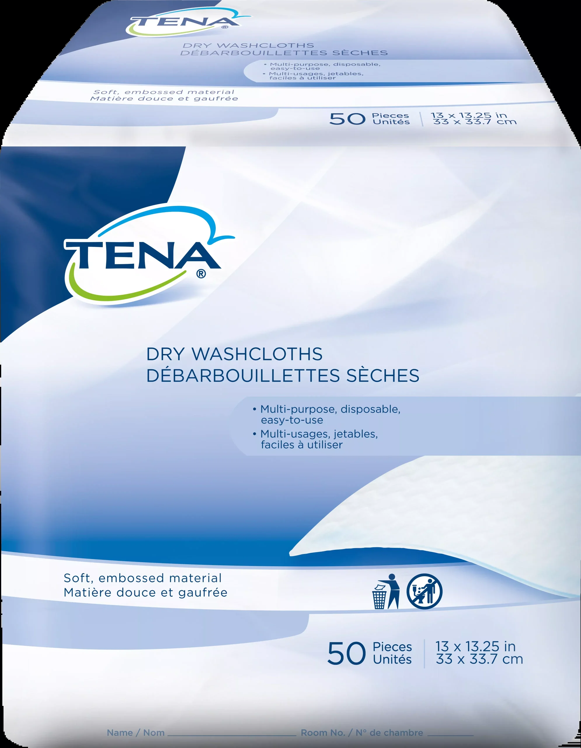 TENA Dry Wipes