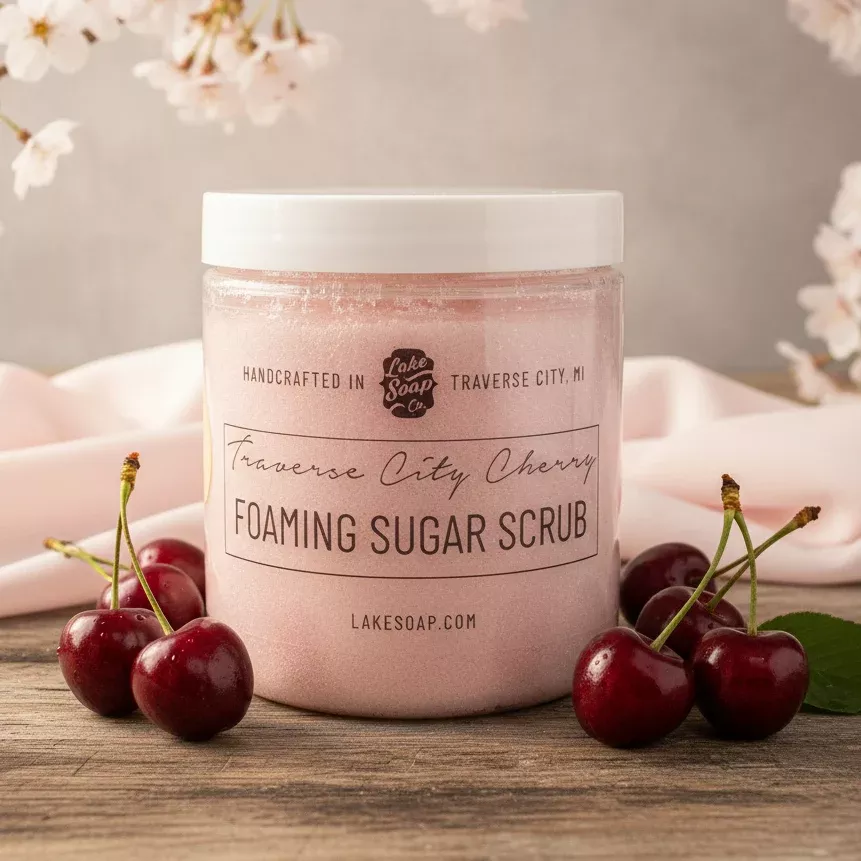 Traverse City Cherry Sugar Scrub