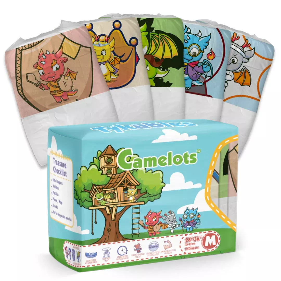 Tykables Camelot Adult Diapers