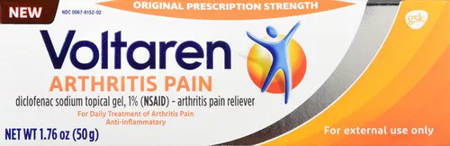 VOLTAREN TOPICAL GEL 1% 50G
